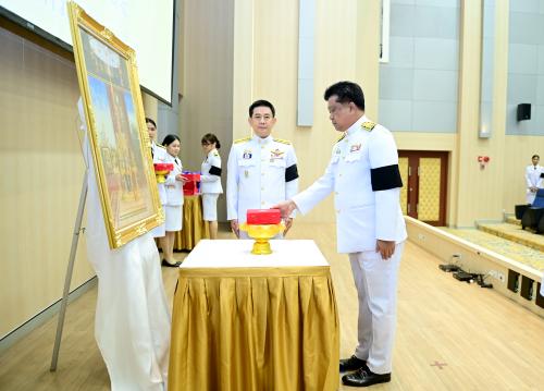 พิธีรับพระราชทานเครื่องราชอิสริยาภรณ์ ชั้นสายสะพาย ประจำปี 2567 เมื่ออังคารวันที่ 25 พฤศจิกายน 2568