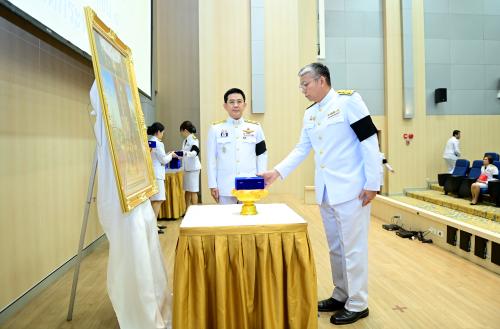 พิธีรับพระราชทานเครื่องราชอิสริยาภรณ์ ชั้นสายสะพาย ประจำปี 2567 เมื่ออังคารวันที่ 25 พฤศจิกายน 2568