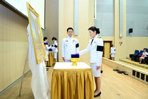 พิธีรับพระราชทานเครื่องราชอิสริยาภรณ์ ชั้นสายสะพาย ประจำปี 2567 เมื่ออังคารวันที่ 25 พฤศจิกายน 2568