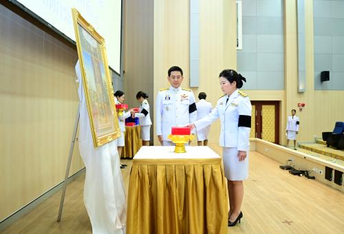 พิธีรับพระราชทานเครื่องราชอิสริยาภรณ์ ชั้นสายสะพาย ประจำปี 2567 เมื่ออังคารวันที่ 25 พฤศจิกายน 2568