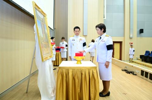 พิธีรับพระราชทานเครื่องราชอิสริยาภรณ์ ชั้นสายสะพาย ประจำปี 2567 เมื่ออังคารวันที่ 25 พฤศจิกายน 2568