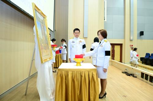 พิธีรับพระราชทานเครื่องราชอิสริยาภรณ์ ชั้นสายสะพาย ประจำปี 2567 เมื่ออังคารวันที่ 25 พฤศจิกายน 2568