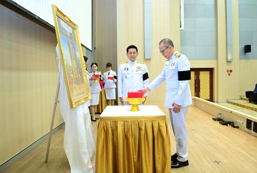 พิธีรับพระราชทานเครื่องราชอิสริยาภรณ์ ชั้นสายสะพาย ประจำปี 2567 เมื่ออังคารวันที่ 25 พฤศจิกายน 2568