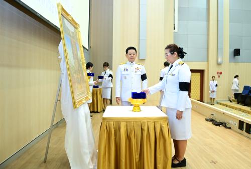 พิธีรับพระราชทานเครื่องราชอิสริยาภรณ์ ชั้นสายสะพาย ประจำปี 2567 เมื่ออังคารวันที่ 25 พฤศจิกายน 2568