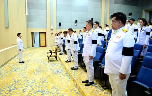 พิธีรับพระราชทานเครื่องราชอิสริยาภรณ์ ชั้นสายสะพาย ประจำปี 2567 เมื่ออังคารวันที่ 25 พฤศจิกายน 2568