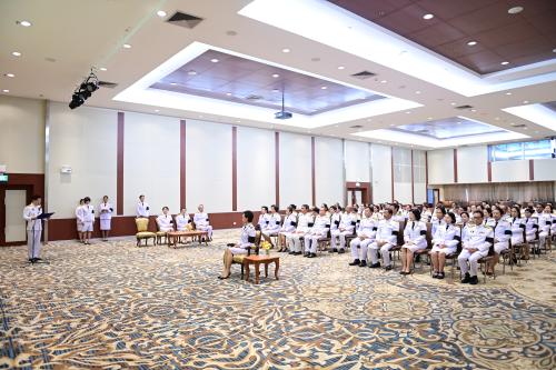 พิธีรับพระราชทานเครื่องราชอิสริยาภรณ์ ชั้นสายสะพาย ประจำปี 2568 เมื่อวันที่ 8 พฤษภาคม 2569