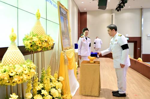 พิธีรับพระราชทานเครื่องราชอิสริยาภรณ์ ชั้นสายสะพาย ประจำปี 2568 เมื่อวันที่ 8 พฤษภาคม 2569