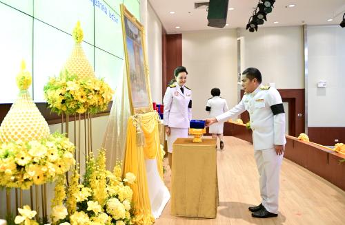 พิธีรับพระราชทานเครื่องราชอิสริยาภรณ์ ชั้นสายสะพาย ประจำปี 2568 เมื่อวันที่ 8 พฤษภาคม 2569