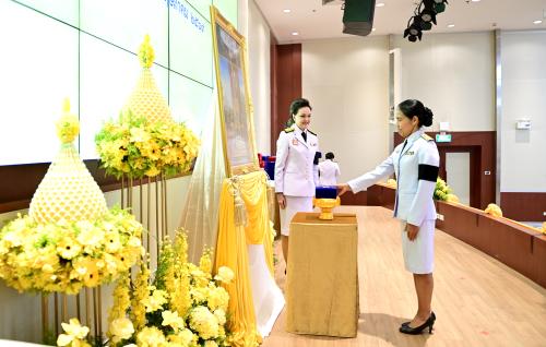 พิธีรับพระราชทานเครื่องราชอิสริยาภรณ์ ชั้นสายสะพาย ประจำปี 2568 เมื่อวันที่ 8 พฤษภาคม 2569