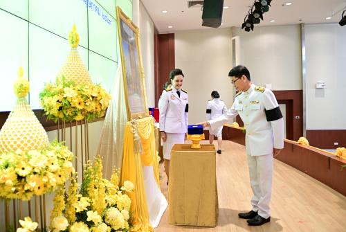 พิธีรับพระราชทานเครื่องราชอิสริยาภรณ์ ชั้นสายสะพาย ประจำปี 2568 เมื่อวันที่ 8 พฤษภาคม 2569