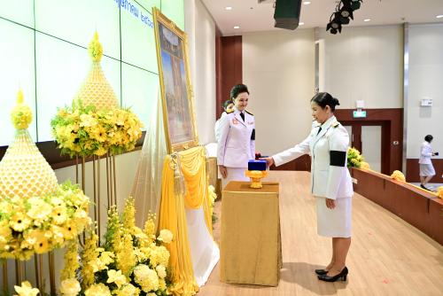 พิธีรับพระราชทานเครื่องราชอิสริยาภรณ์ ชั้นสายสะพาย ประจำปี 2568 เมื่อวันที่ 8 พฤษภาคม 2569