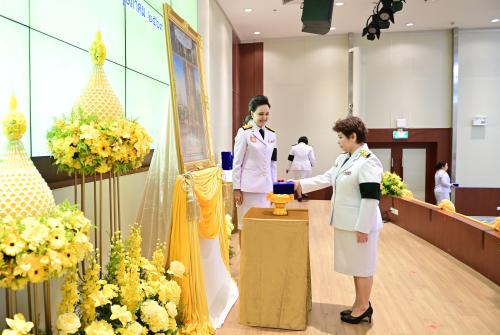 พิธีรับพระราชทานเครื่องราชอิสริยาภรณ์ ชั้นสายสะพาย ประจำปี 2568 เมื่อวันที่ 8 พฤษภาคม 2569