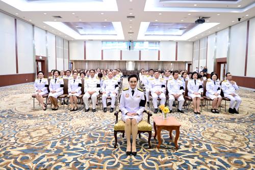 พิธีรับพระราชทานเครื่องราชอิสริยาภรณ์ ชั้นสายสะพาย ประจำปี 2568 เมื่อวันที่ 8 พฤษภาคม 2569