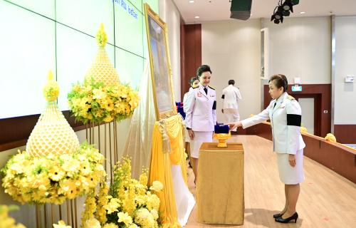 พิธีรับพระราชทานเครื่องราชอิสริยาภรณ์ ชั้นสายสะพาย ประจำปี 2568 เมื่อวันที่ 8 พฤษภาคม 2569