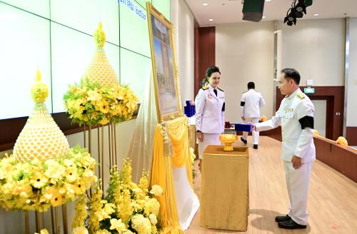 พิธีรับพระราชทานเครื่องราชอิสริยาภรณ์ ชั้นสายสะพาย ประจำปี 2568 เมื่อวันที่ 8 พฤษภาคม 2569