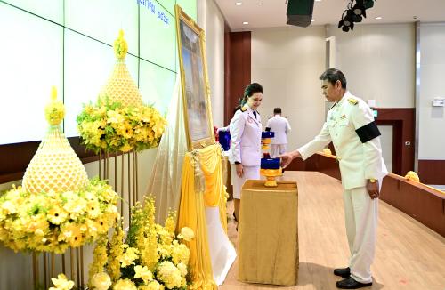 พิธีรับพระราชทานเครื่องราชอิสริยาภรณ์ ชั้นสายสะพาย ประจำปี 2568 เมื่อวันที่ 8 พฤษภาคม 2569