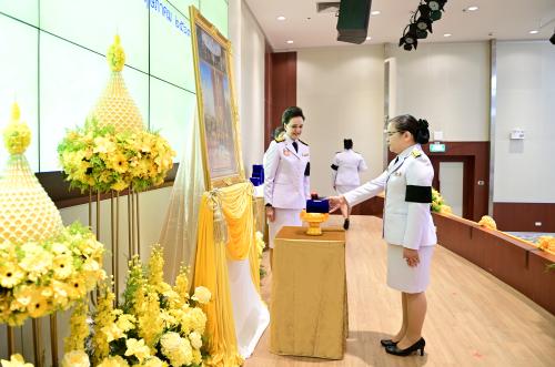 พิธีรับพระราชทานเครื่องราชอิสริยาภรณ์ ชั้นสายสะพาย ประจำปี 2568 เมื่อวันที่ 8 พฤษภาคม 2569