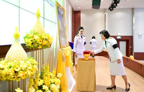 พิธีรับพระราชทานเครื่องราชอิสริยาภรณ์ ชั้นสายสะพาย ประจำปี 2568 เมื่อวันที่ 8 พฤษภาคม 2569