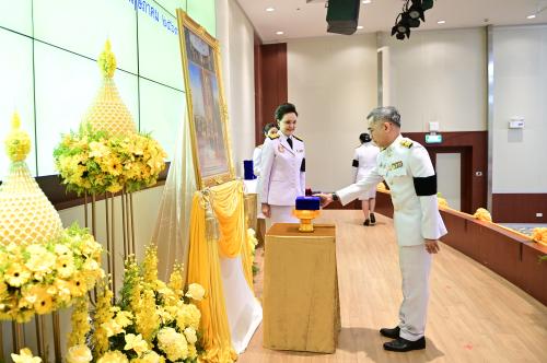 พิธีรับพระราชทานเครื่องราชอิสริยาภรณ์ ชั้นสายสะพาย ประจำปี 2568 เมื่อวันที่ 8 พฤษภาคม 2569