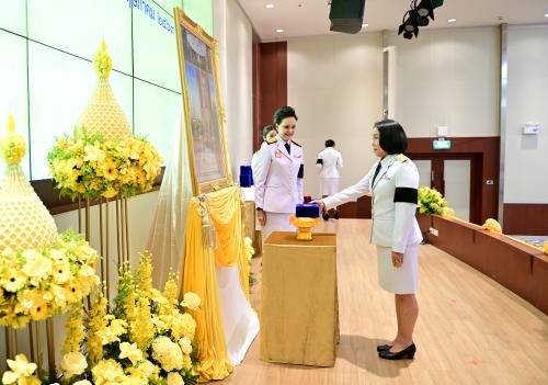 พิธีรับพระราชทานเครื่องราชอิสริยาภรณ์ ชั้นสายสะพาย ประจำปี 2568 เมื่อวันที่ 8 พฤษภาคม 2569