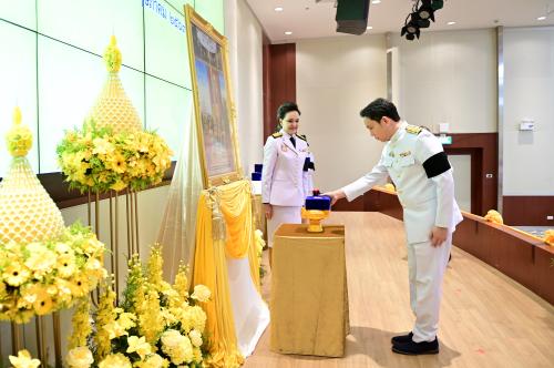 พิธีรับพระราชทานเครื่องราชอิสริยาภรณ์ ชั้นสายสะพาย ประจำปี 2568 เมื่อวันที่ 8 พฤษภาคม 2569