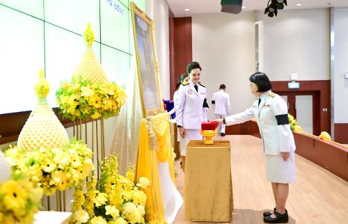 พิธีรับพระราชทานเครื่องราชอิสริยาภรณ์ ชั้นสายสะพาย ประจำปี 2568 เมื่อวันที่ 8 พฤษภาคม 2569