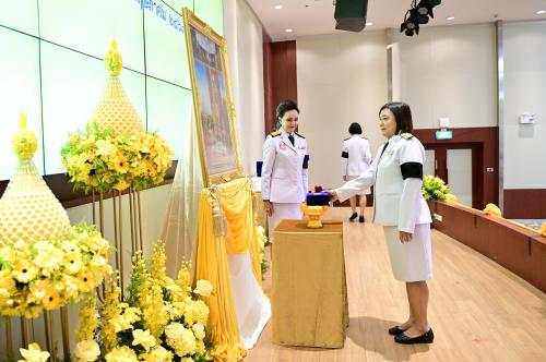 พิธีรับพระราชทานเครื่องราชอิสริยาภรณ์ ชั้นสายสะพาย ประจำปี 2568 เมื่อวันที่ 8 พฤษภาคม 2569