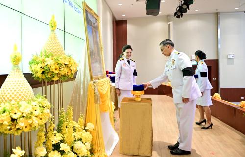 พิธีรับพระราชทานเครื่องราชอิสริยาภรณ์ ชั้นสายสะพาย ประจำปี 2568 เมื่อวันที่ 8 พฤษภาคม 2569