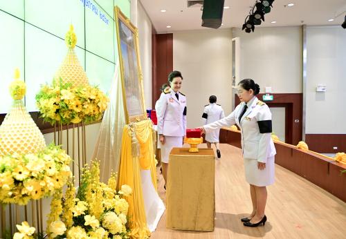 พิธีรับพระราชทานเครื่องราชอิสริยาภรณ์ ชั้นสายสะพาย ประจำปี 2568 เมื่อวันที่ 8 พฤษภาคม 2569