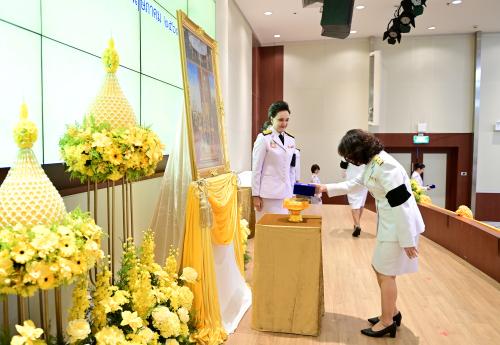 พิธีรับพระราชทานเครื่องราชอิสริยาภรณ์ ชั้นสายสะพาย ประจำปี 2568 เมื่อวันที่ 8 พฤษภาคม 2569