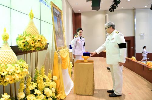 พิธีรับพระราชทานเครื่องราชอิสริยาภรณ์ ชั้นสายสะพาย ประจำปี 2568 เมื่อวันที่ 8 พฤษภาคม 2569