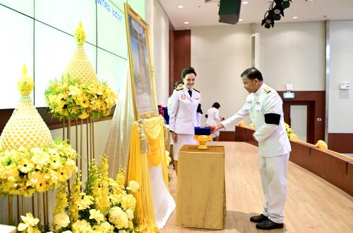 พิธีรับพระราชทานเครื่องราชอิสริยาภรณ์ ชั้นสายสะพาย ประจำปี 2568 เมื่อวันที่ 8 พฤษภาคม 2569