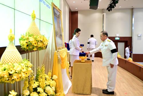 พิธีรับพระราชทานเครื่องราชอิสริยาภรณ์ ชั้นสายสะพาย ประจำปี 2568 เมื่อวันที่ 8 พฤษภาคม 2569