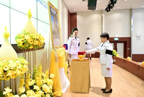 พิธีรับพระราชทานเครื่องราชอิสริยาภรณ์ ชั้นสายสะพาย ประจำปี 2568 เมื่อวันที่ 8 พฤษภาคม 2569