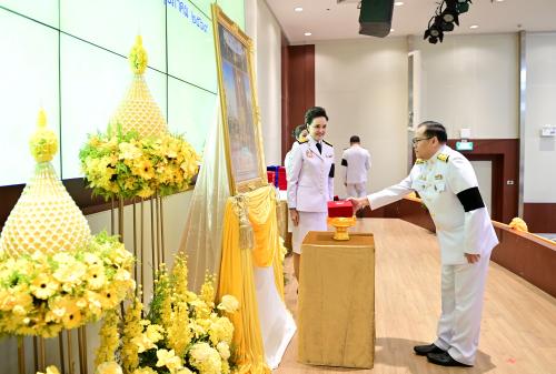 พิธีรับพระราชทานเครื่องราชอิสริยาภรณ์ ชั้นสายสะพาย ประจำปี 2568 เมื่อวันที่ 8 พฤษภาคม 2569