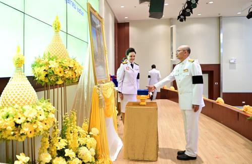 พิธีรับพระราชทานเครื่องราชอิสริยาภรณ์ ชั้นสายสะพาย ประจำปี 2568 เมื่อวันที่ 8 พฤษภาคม 2569