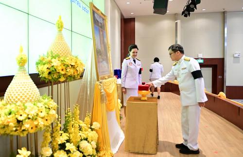 พิธีรับพระราชทานเครื่องราชอิสริยาภรณ์ ชั้นสายสะพาย ประจำปี 2568 เมื่อวันที่ 8 พฤษภาคม 2569
