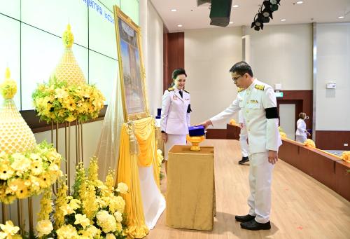 พิธีรับพระราชทานเครื่องราชอิสริยาภรณ์ ชั้นสายสะพาย ประจำปี 2568 เมื่อวันที่ 8 พฤษภาคม 2569