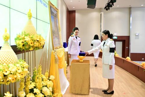 พิธีรับพระราชทานเครื่องราชอิสริยาภรณ์ ชั้นสายสะพาย ประจำปี 2568 เมื่อวันที่ 8 พฤษภาคม 2569
