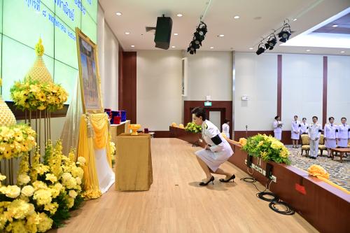 พิธีรับพระราชทานเครื่องราชอิสริยาภรณ์ ชั้นสายสะพาย ประจำปี 2568 เมื่อวันที่ 8 พฤษภาคม 2569