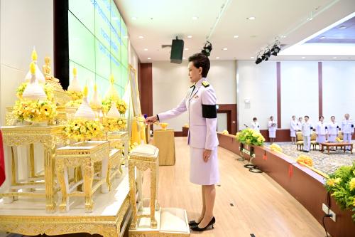 พิธีรับพระราชทานเครื่องราชอิสริยาภรณ์ ชั้นสายสะพาย ประจำปี 2568 เมื่อวันที่ 8 พฤษภาคม 2569