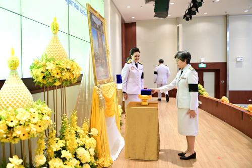 พิธีรับพระราชทานเครื่องราชอิสริยาภรณ์ ชั้นสายสะพาย ประจำปี 2568 เมื่อวันที่ 8 พฤษภาคม 2569