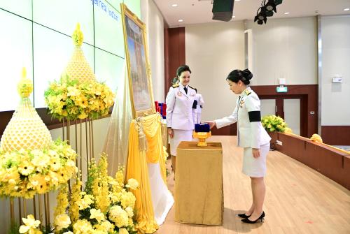 พิธีรับพระราชทานเครื่องราชอิสริยาภรณ์ ชั้นสายสะพาย ประจำปี 2568 เมื่อวันที่ 8 พฤษภาคม 2569